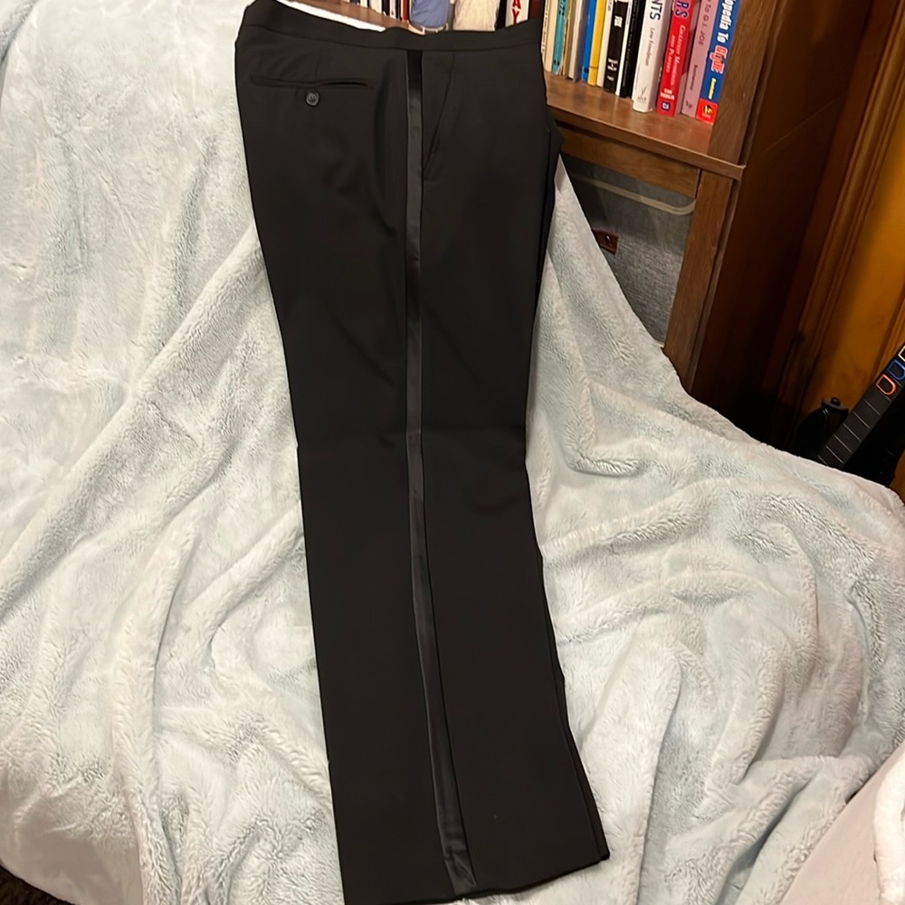 JC Penney JF Ferrar Tuxedo pants. Black. 36x32